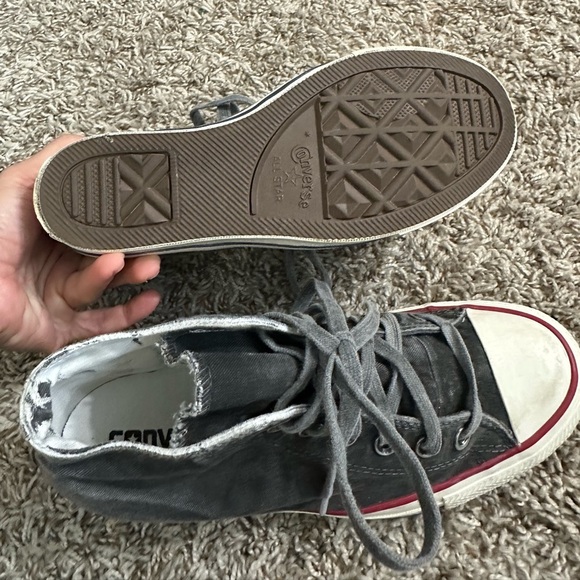 CONVERSE Chuck Taylor All Star Lux Mid Hidden Platform Wedge Sneaker A319 - Picture 10 of 10